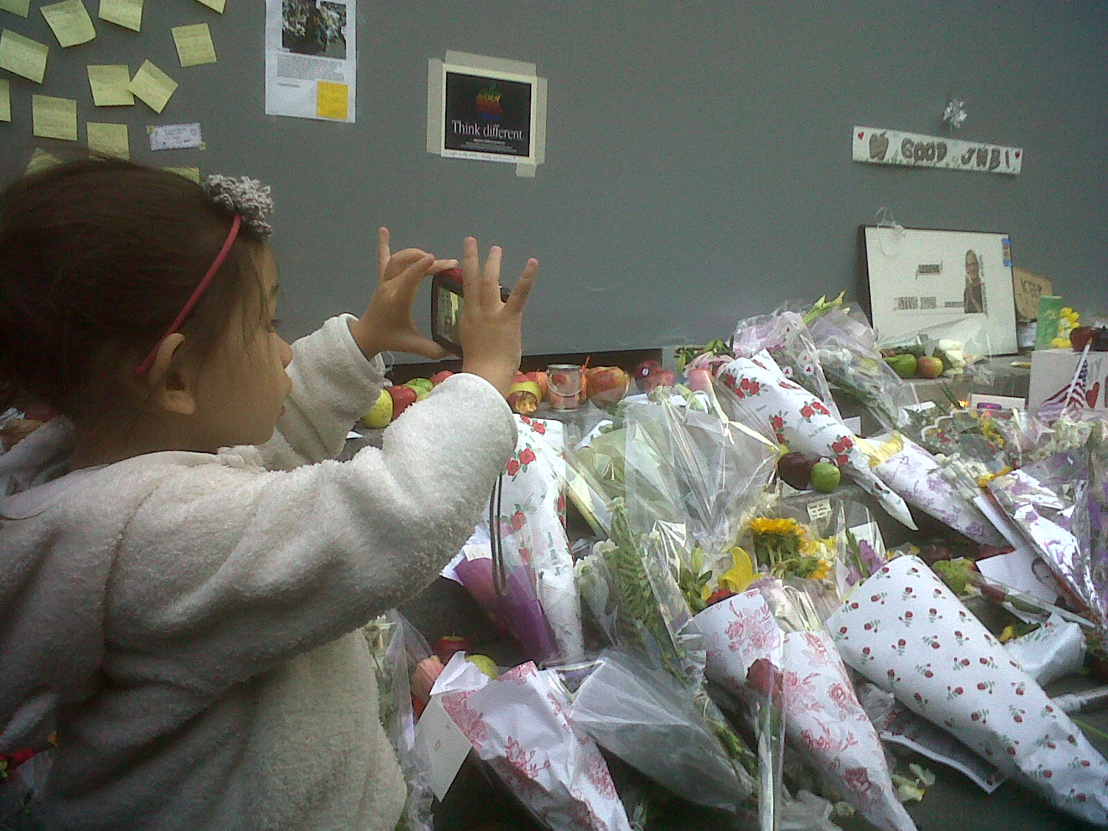 Ammie taking a picture