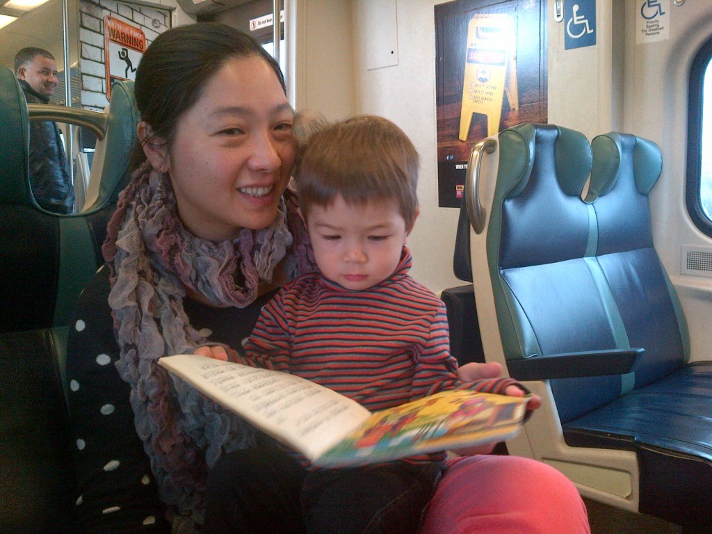 Story time on the Train