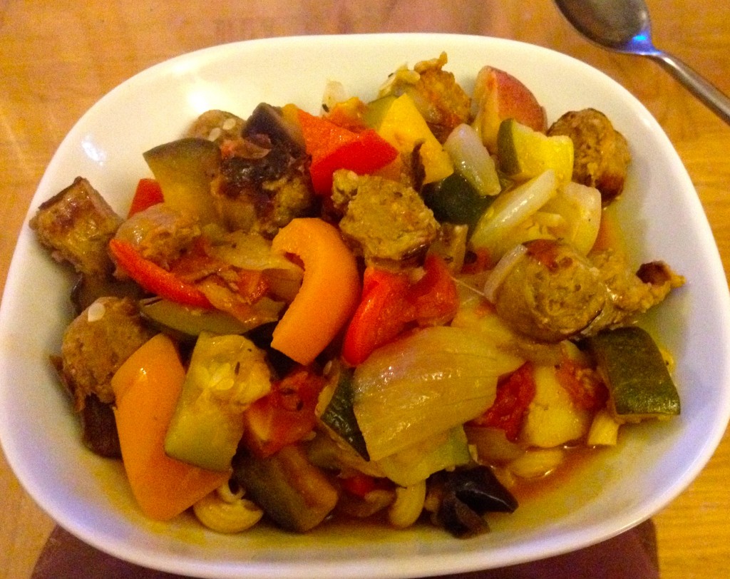 Meat and Veg have a party together